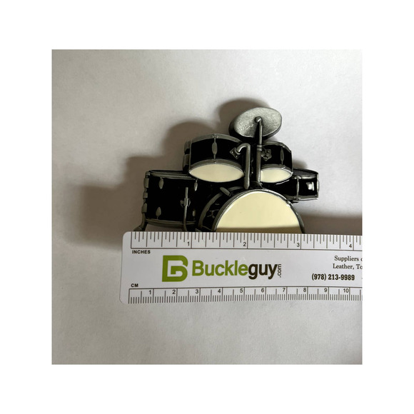Drum Set Belt Buckle - Picture 8 of 9